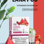 LANA 煙彈漿果葡萄柚口味評價:2026 必買的清爽苦甜感深度實測 LANA煙彈草莓西瓜口味評測實拍