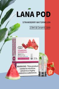 LANA煙彈草莓西瓜口味評測實拍