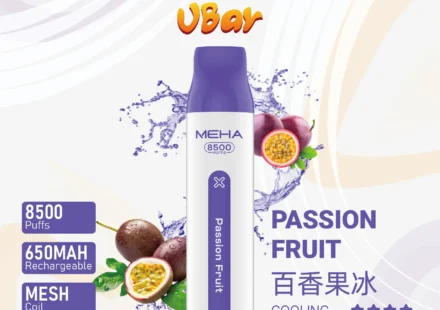 魅嗨8500口拋棄式電子煙-百香果