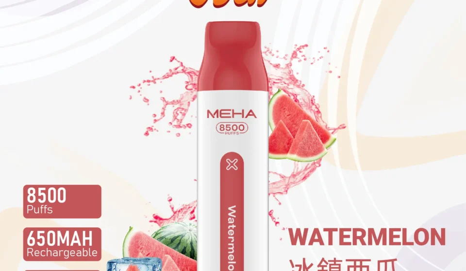 魅嗨8500口拋棄式電子煙-冰鎮西瓜