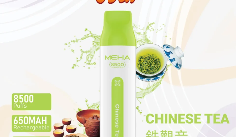 魅嗨8500口拋棄式電子煙-鐵觀音