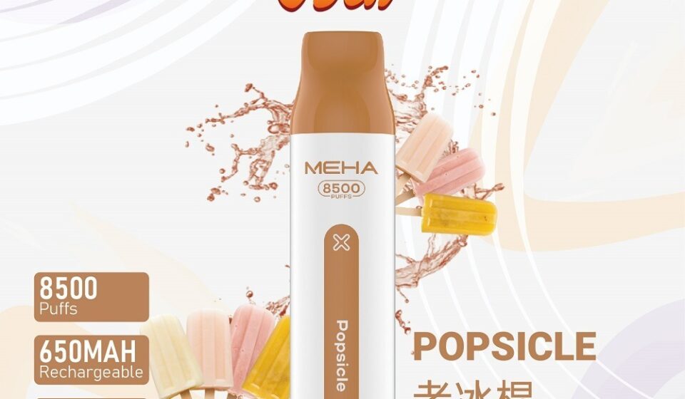 魅嗨8500口拋棄式電子煙-老冰棍