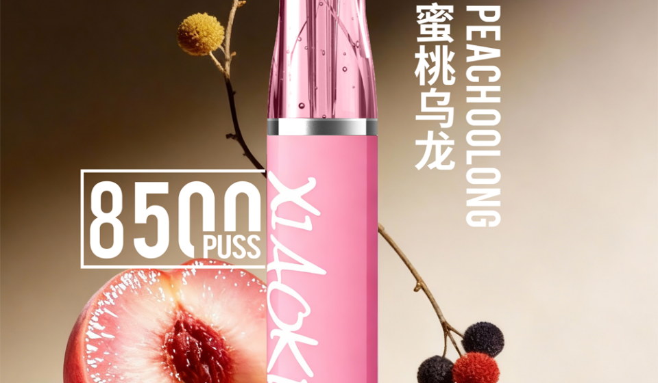 Xiaoke拋棄式8500口蜜桃烏龍口味
